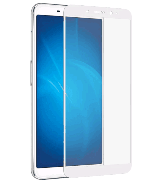 Захисне скло  DK Full Cover для Meizu M6S (white)