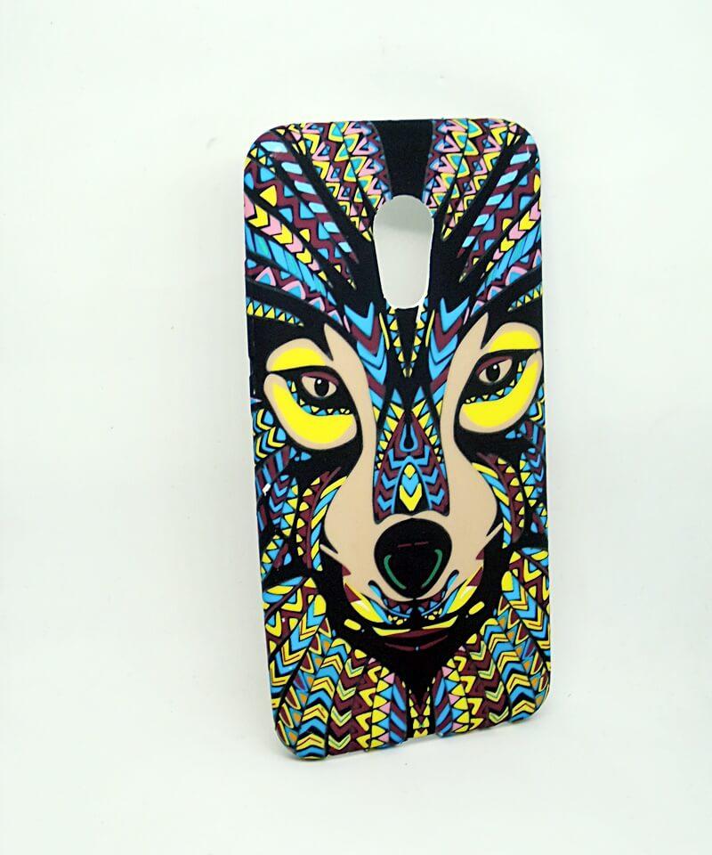 Накладка для  Meizu MX 6 PRO / PRO 6 (M570) Animal Вовк (світиться)