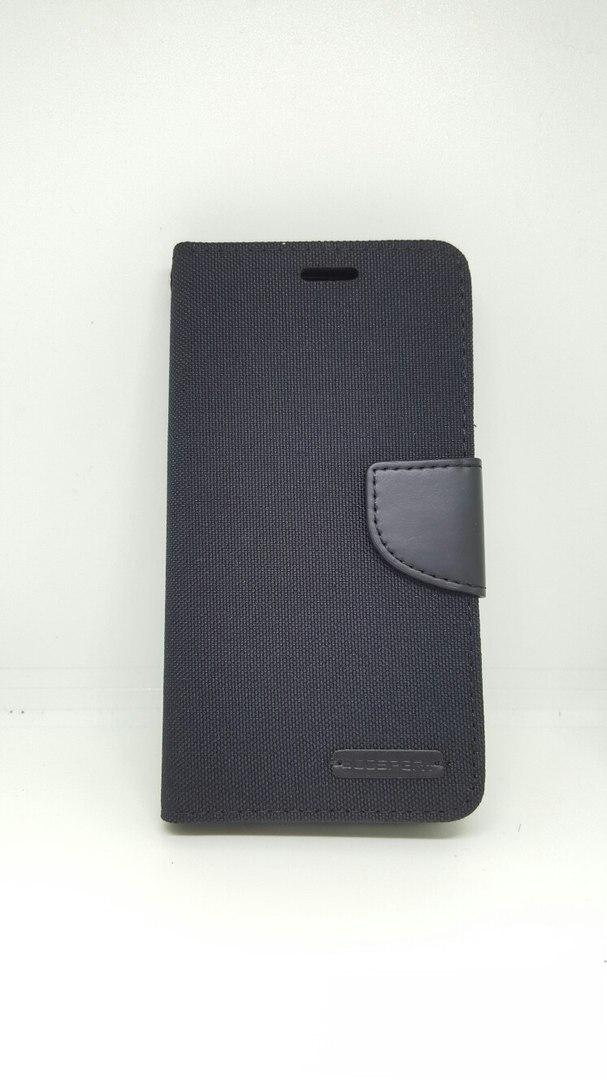 Книжка Goospery Canvas для Samsung J1 Ace J110 чорна