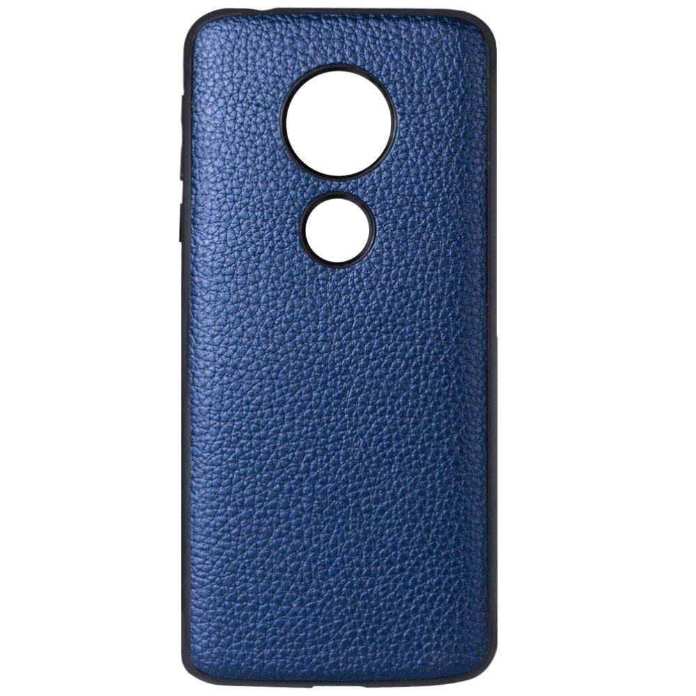 Накладка Miami Leather для Motorola G6 Play Blue