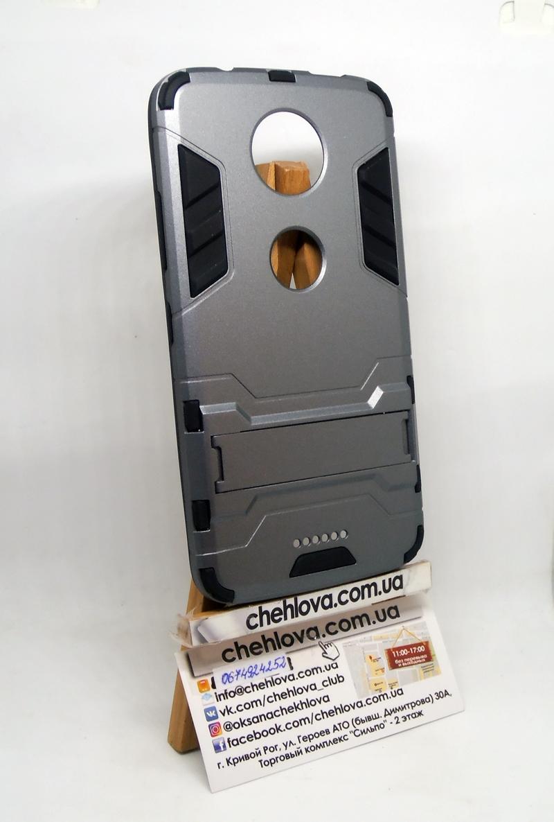 Накладка Hard Defence для Moto C Space Gray