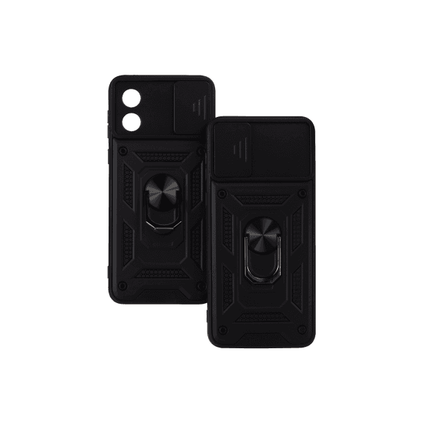 Накладка Camshield Serge Ring для MOTOROLA E13 чорна