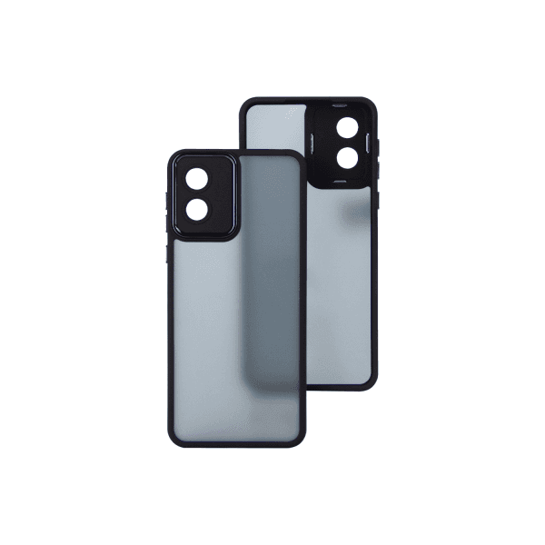 Накладка Luxury Metal Lens для MOTOROLA E13 (Чорний)