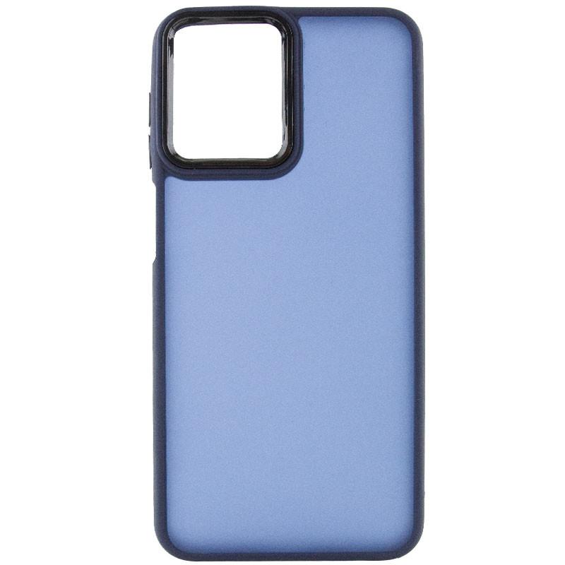 Накладка TPU+PC Lyon Frosted для Moto G23/G13 (Navy blue)