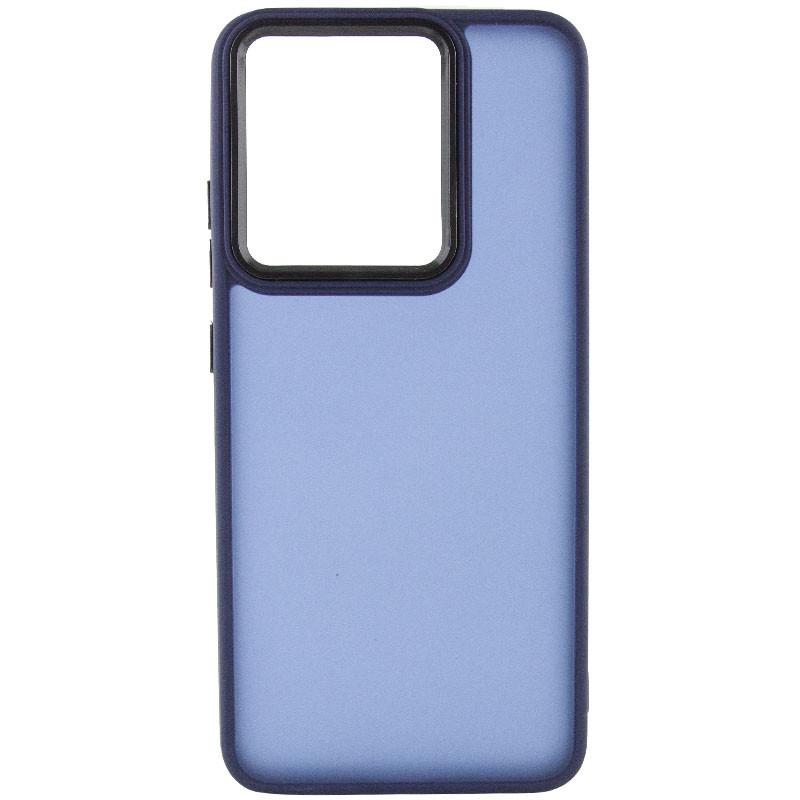 Накладка TPU+PC Lyon Frosted для Moto E40/E20/E30 (Blue)