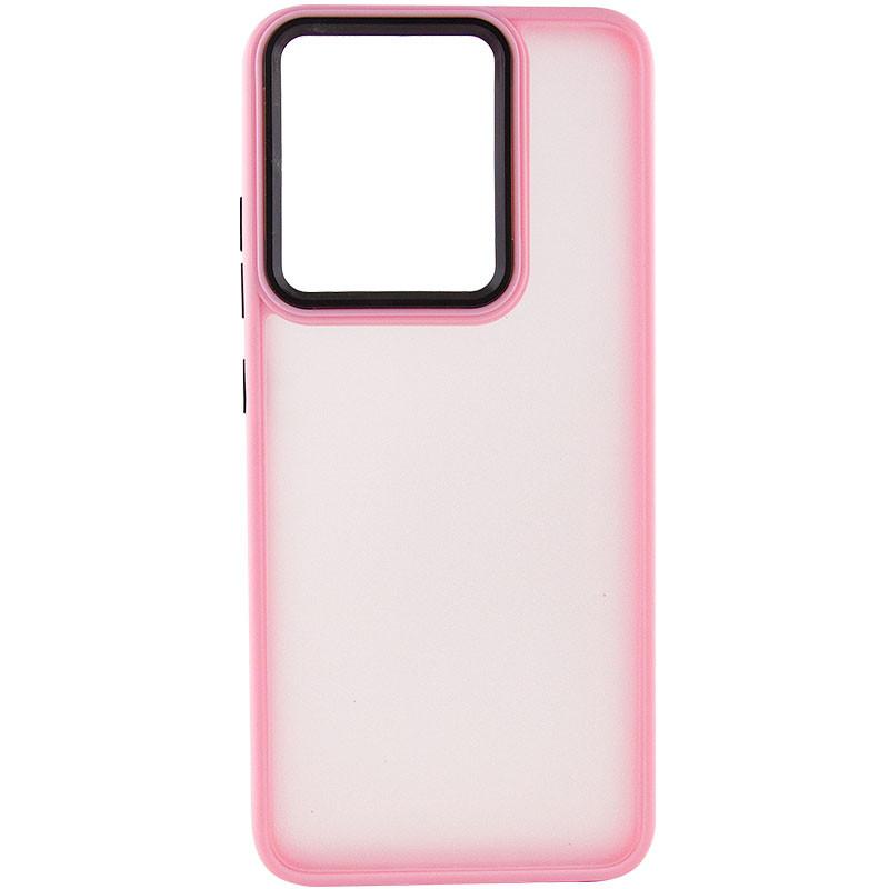 Накладка TPU+PC Lyon Frosted для Moto E40/E20/E30 (Pink)