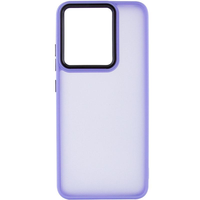 Накладка TPU+PC Lyon Frosted для Moto E40/E20/E30 (Purple)