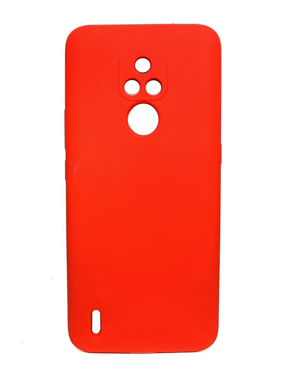 Silicone Case Full Camera для Moto E7 Red