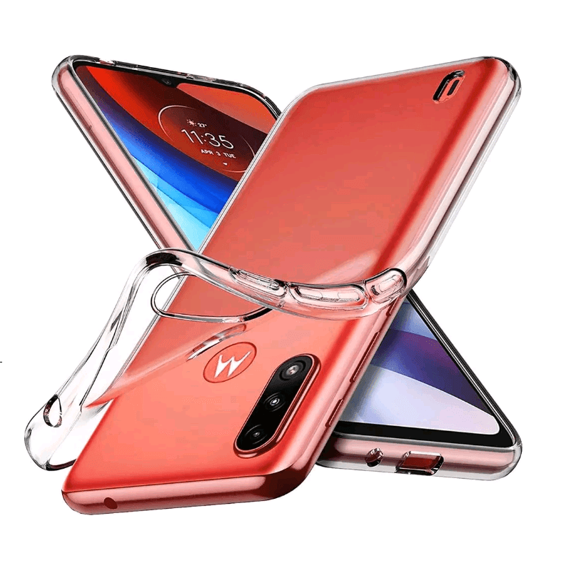 Накладка для Motorola Moto E7 Power силіконова (прозора)