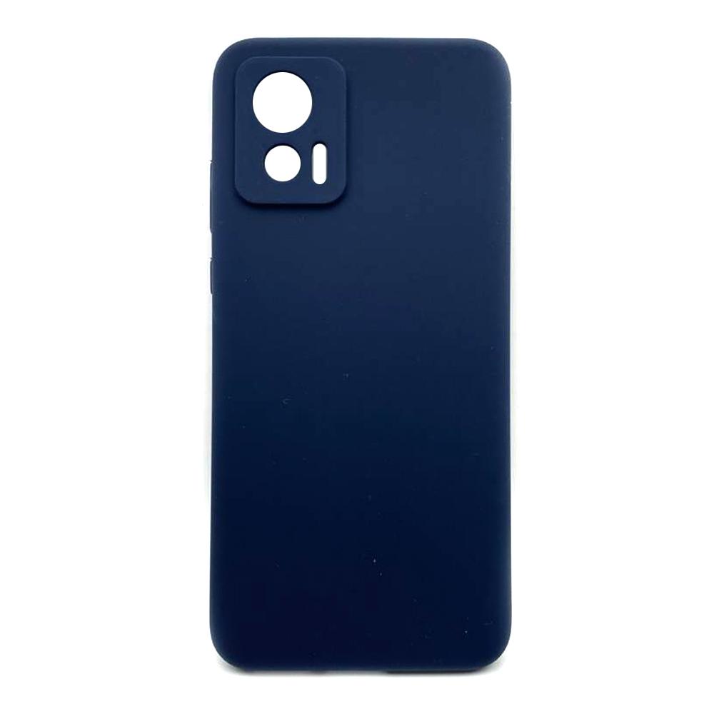 Silicone Case Full для Motorola Moto Edge 30 Neo Dark blue