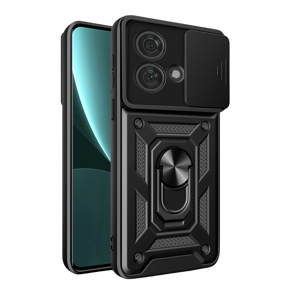 Накладка  Camshield Serge Ring для Motorola Edge 40 neo Чорна