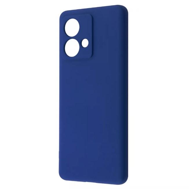 Silicone Case Full Camera для Moto Edge 40 NEO Dark blue