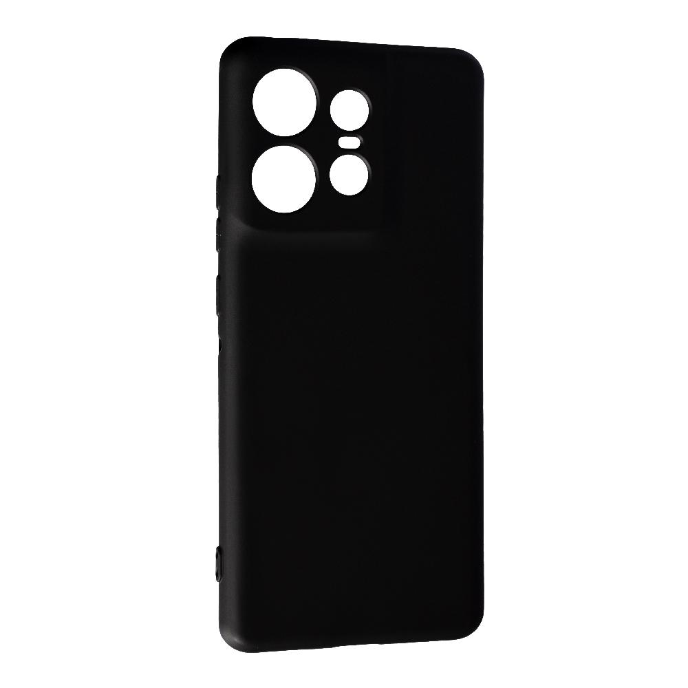 Накладка Silicone case SMTT для Motorola Edge 50 Pro (Black)