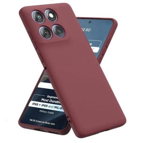 Чохол Lakshmi Full Camera для Motorola Edge 60 / Edge 60 Fusion  Марсала