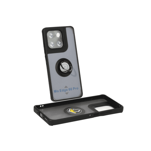Накладка Totu Gingle Ring для MOTOROLA EDGE 60 Pro чорна