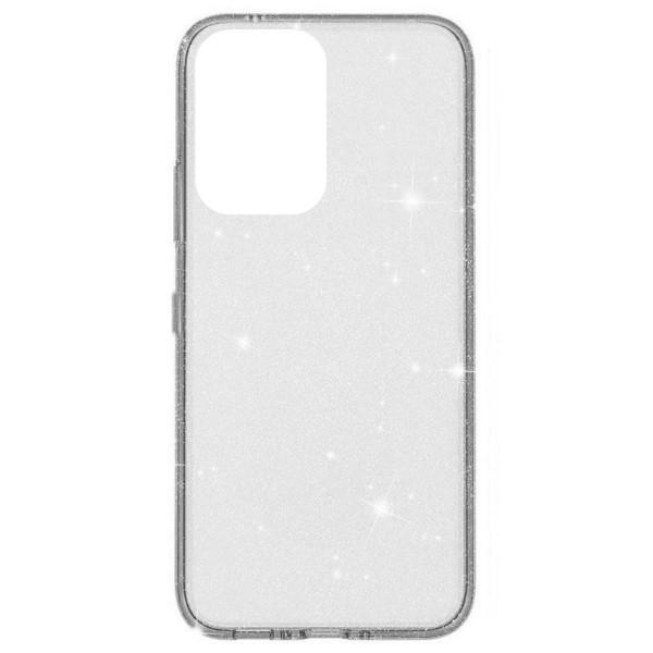 Накладка Molan Cano Glossy Jelly для Motorola Moto G05 5G прозора з блискітками