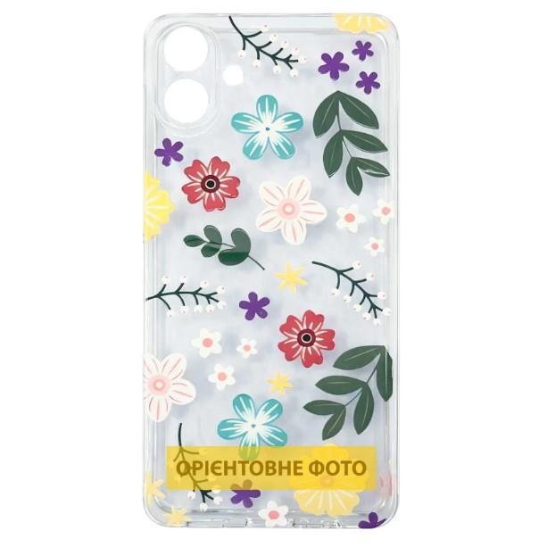 Чохол TPU Clear Joy для Xiaomi Redmi Note 15 4G/5G (Ditsy Floral)