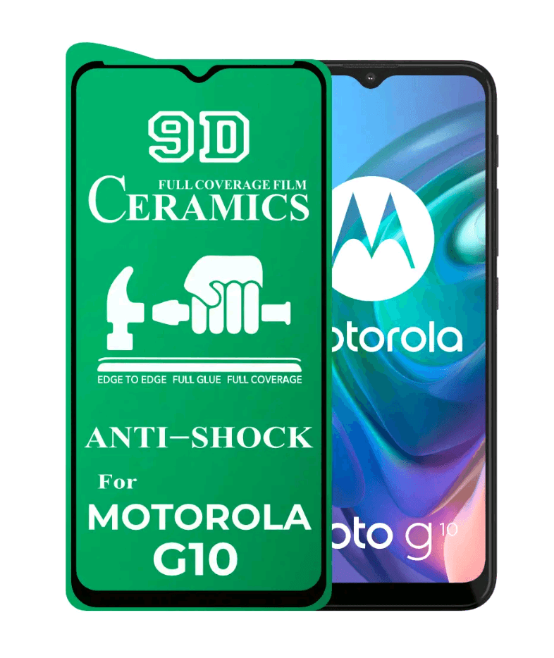 Гнучке скло Ceramic для Moto G10/G10 Power/G30/E7 Power/E7 Plus/G8 Power Lite глянцеве