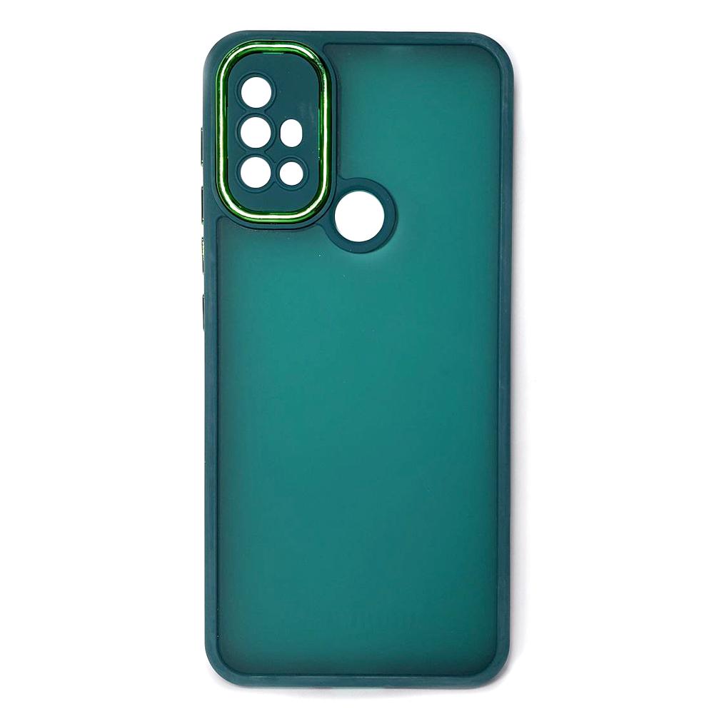 Накладка Luxury Metal Lens для MOTOROLA G10/G20/G30 (Зелений)