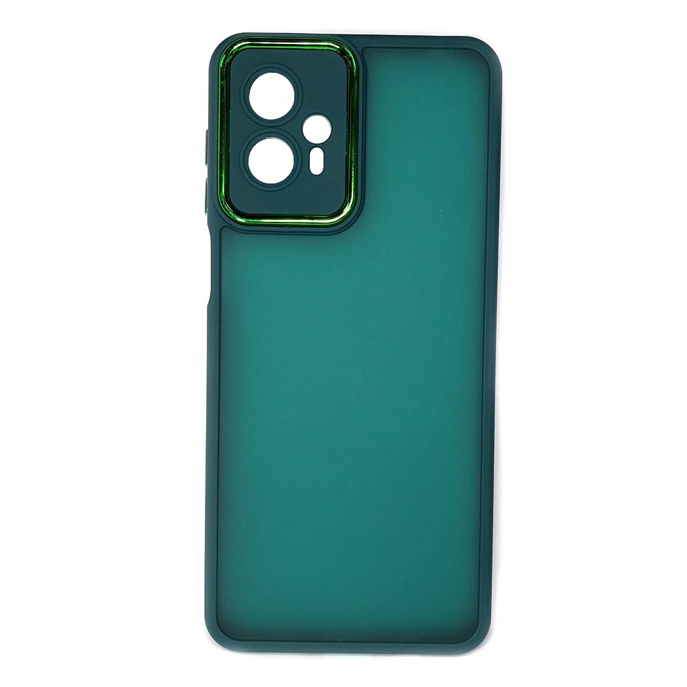 Накладка Luxury Metal Lens для MOTOROLA G13/G23 (Зелений)