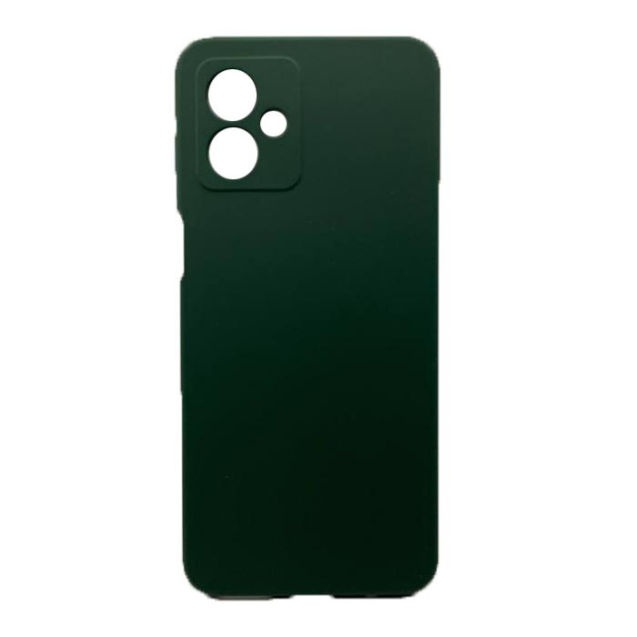 Silicone Case Full Camera для Moto G14 Dark green