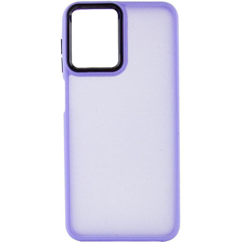 Накладка TPU+PC Lyon Frosted для Moto G14 (Purple)