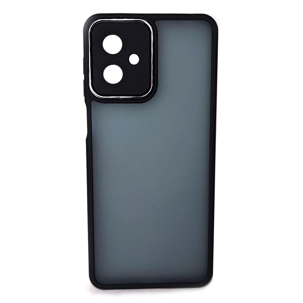 Накладка Luxury Metal Lens для MOTOROLA G14 (Чорний)