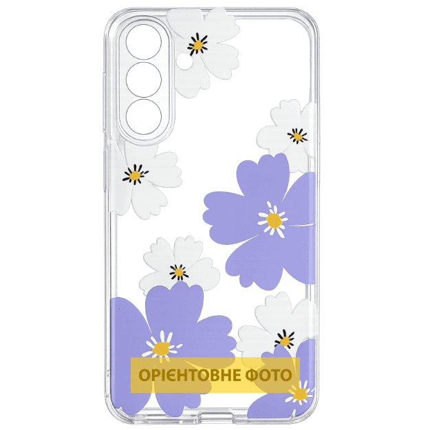 Чохол TPU Clear Joy для Xiaomi Redmi A7 Pro (Pastel daises)