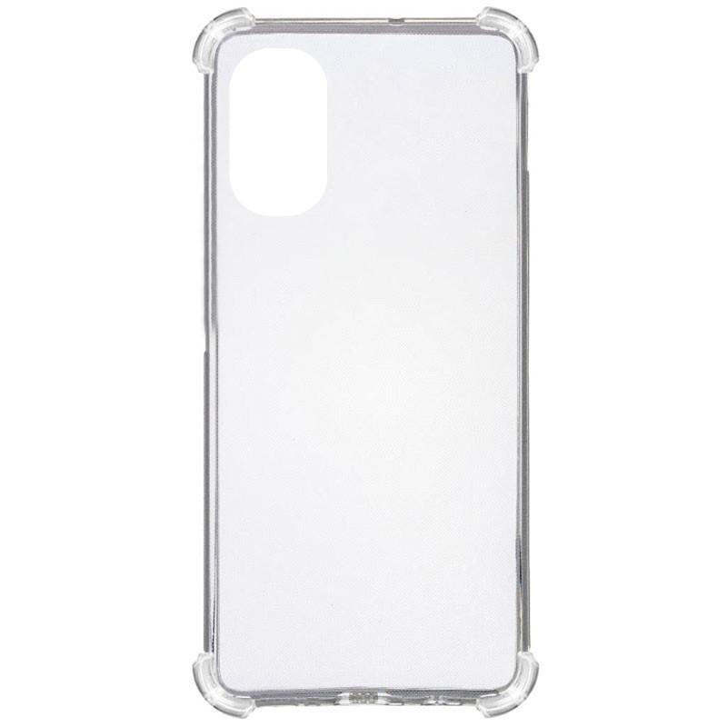 Накладка GETMAN Ease logo WXD для Motorola Moto G22/E32 прозорий