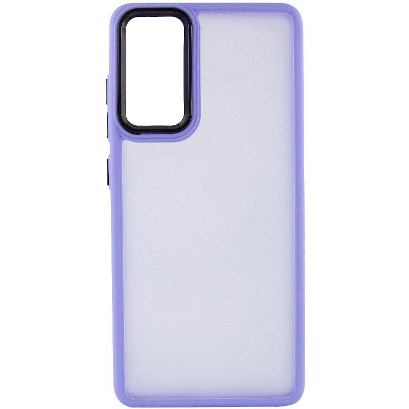 Накладка TPU+PC Lyon Frosted для Moto G22 (Purple)