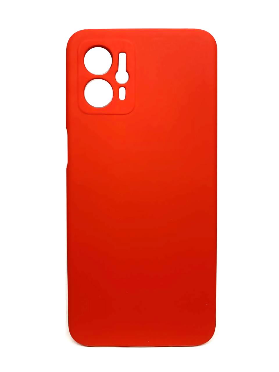 Silicone Case Full Camera для Moto G23/G13 Red