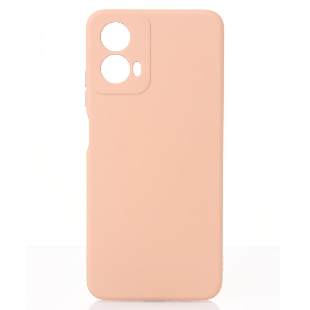 Silicone Case Full Camera для Moto G85 Pink sand