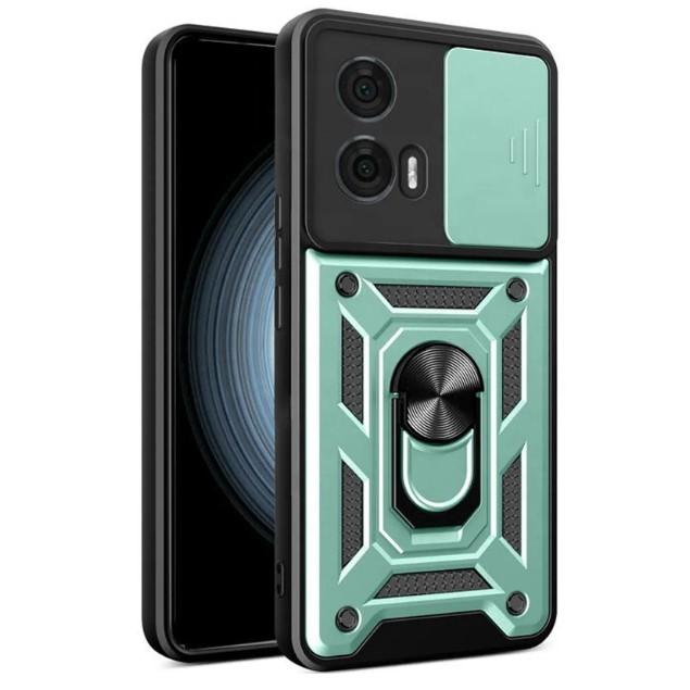 Чохол Camshield Serge Ring для Moto Edge 50 Fusion / Moto G85 зелена