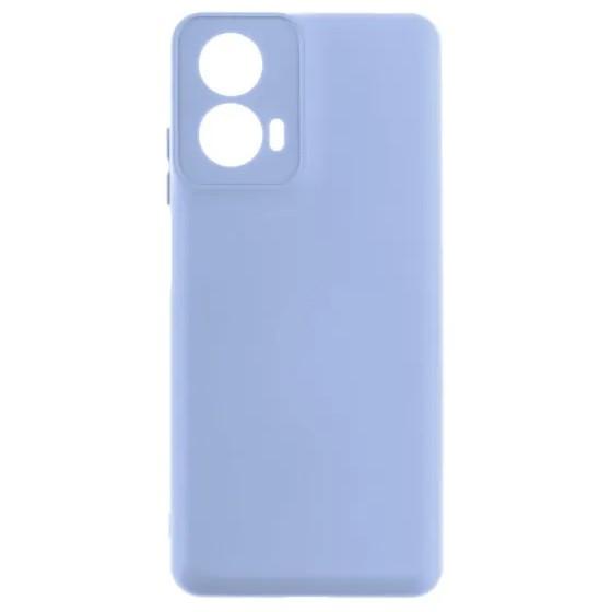 Silicone Case Full Camera для Moto E14 / G24 / G04 /G04s Light blue