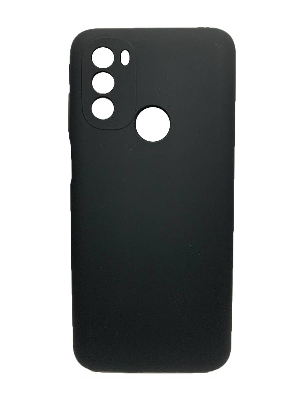 Silicone Case Full Camera для Moto G31 Black