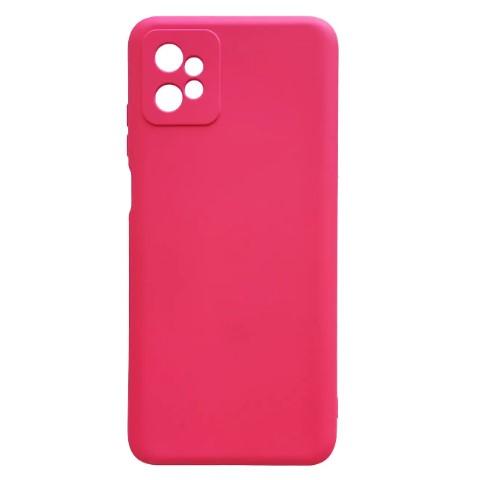 Silicone Case Full Camera для Moto G32 barbie Pink