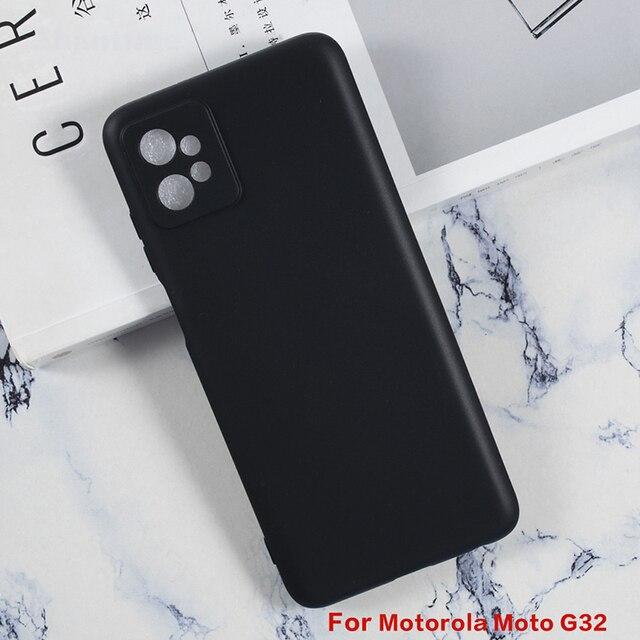 Silicone Case Full Camera для Moto G32 Black