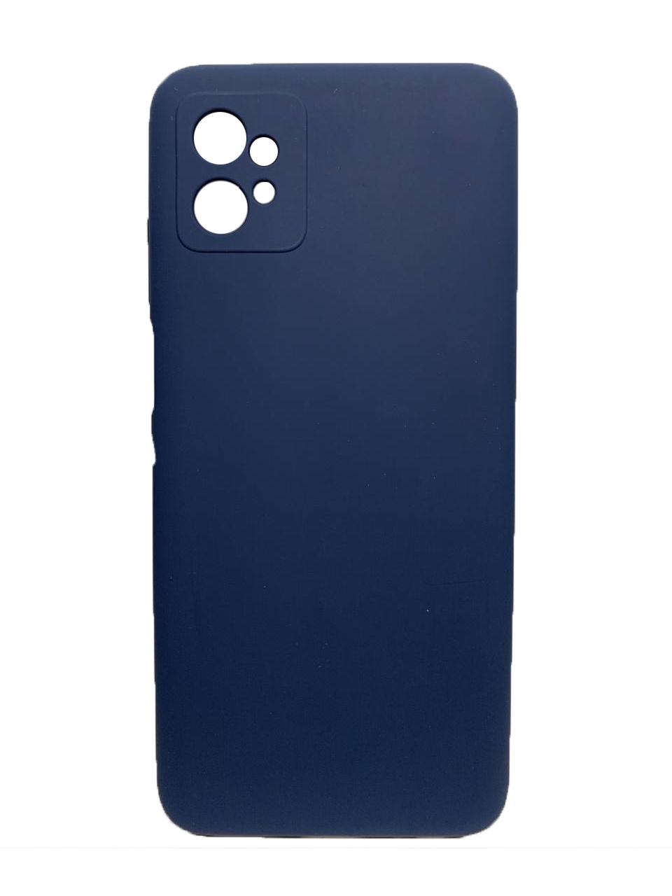Silicone Case Full Camera для Moto G32 Dark Blue