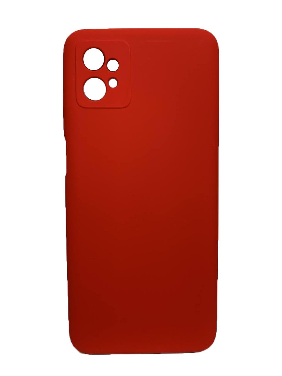 Silicone Case Full Camera для Moto G32 Red