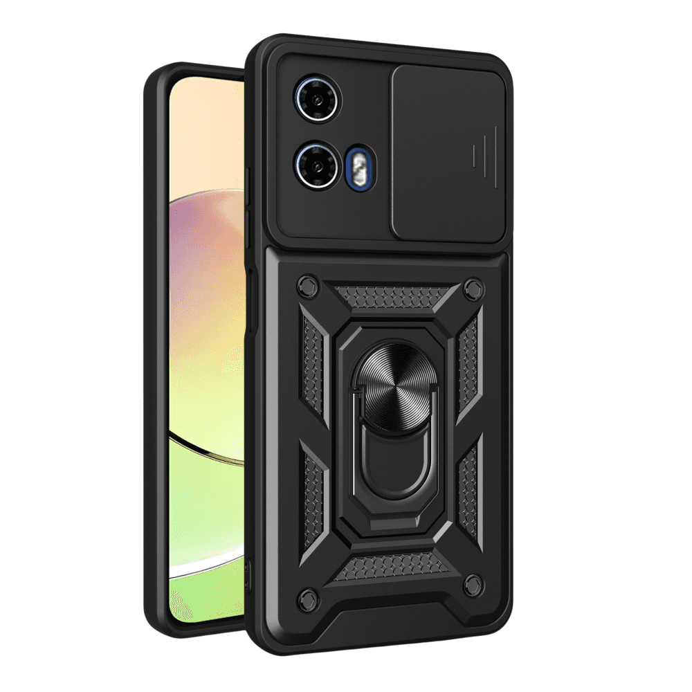 Накладка  Camshield Serge Ring для Moto G34 5G Чорна