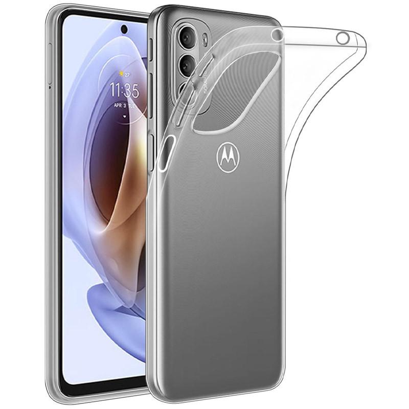 Накладка Premium для Moto G41 силікон (прозорий)