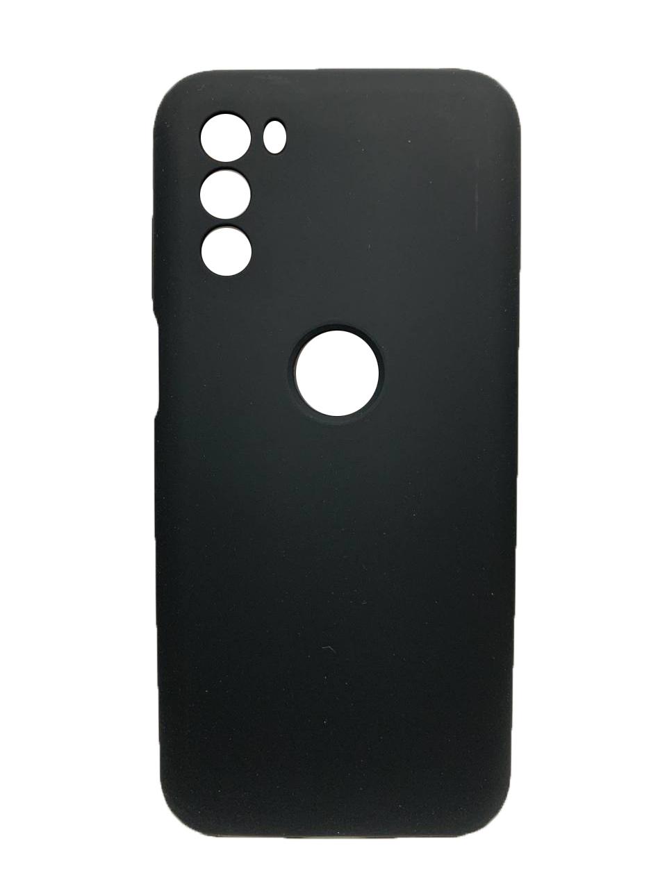 Silicone Case Full Camera для Moto G41 Black