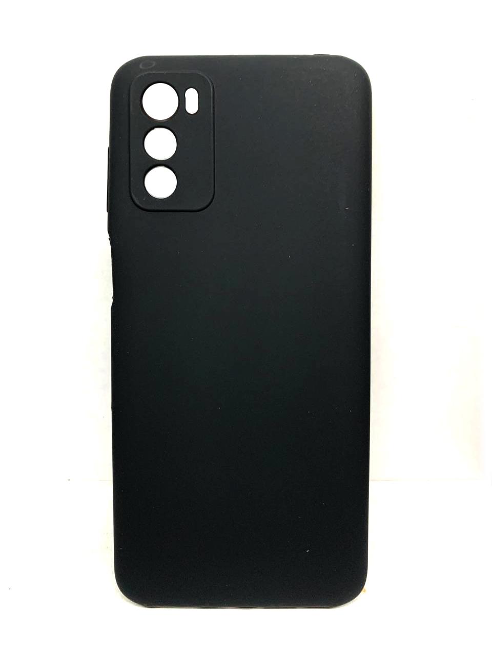 Silicone Case Full Camera для Moto G42 Black