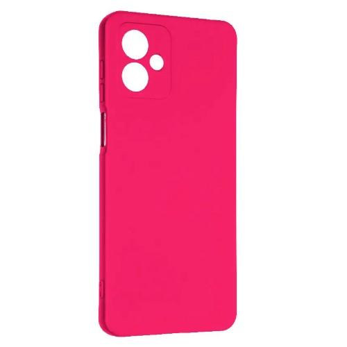 Silicone Case Full Camera для Moto G54 barbie Pink
