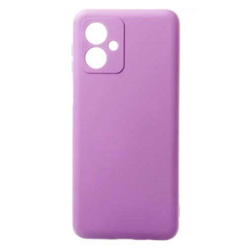 Silicone Case Full Camera для Moto G54 Lilac pride