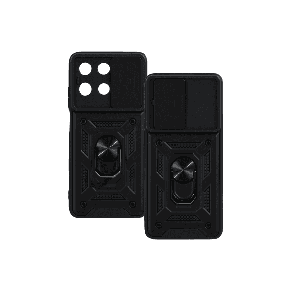 Накладка Camshield Serge Ring для MOTOROLA G86 чорна