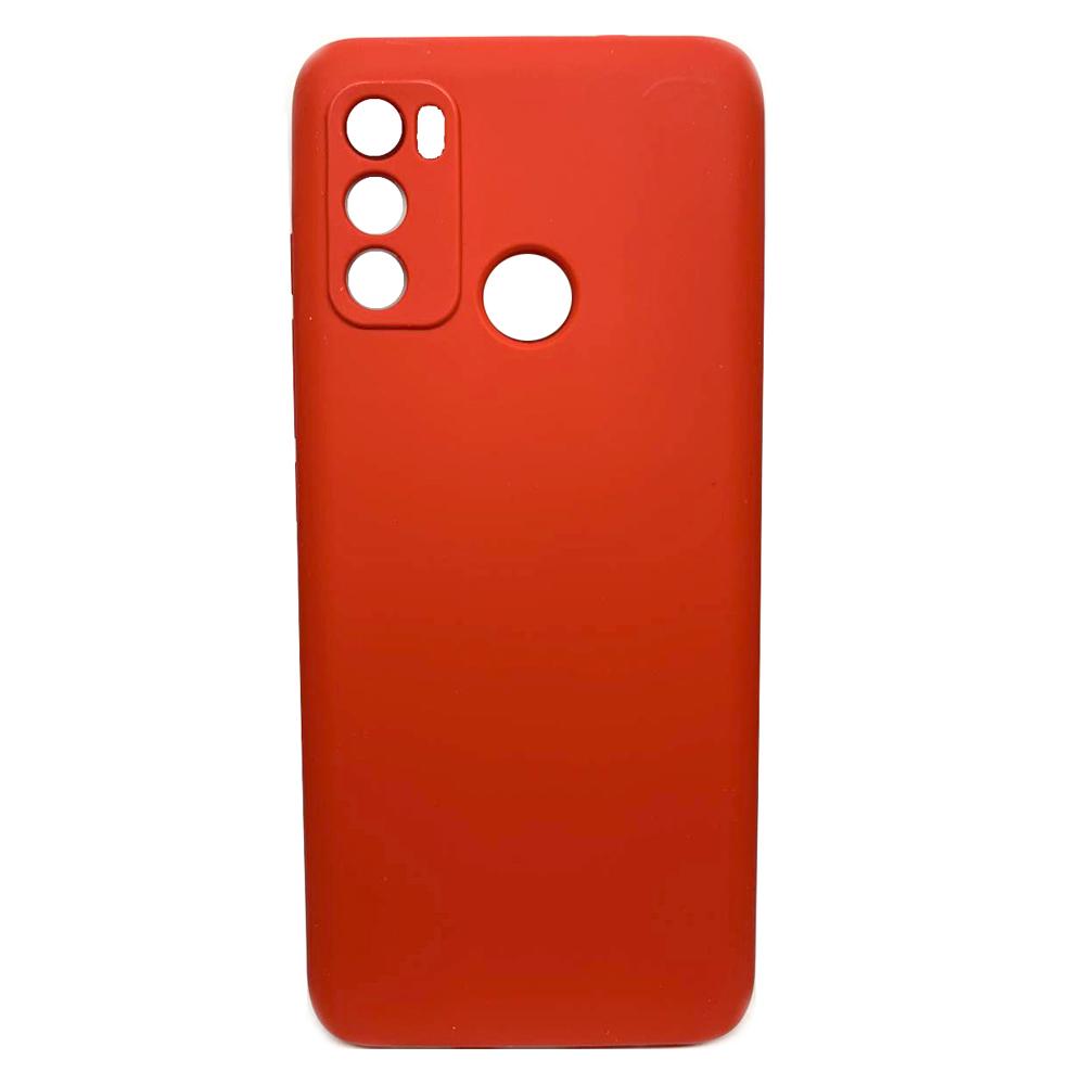 Silicone Case Full Camera для Moto G60 Red