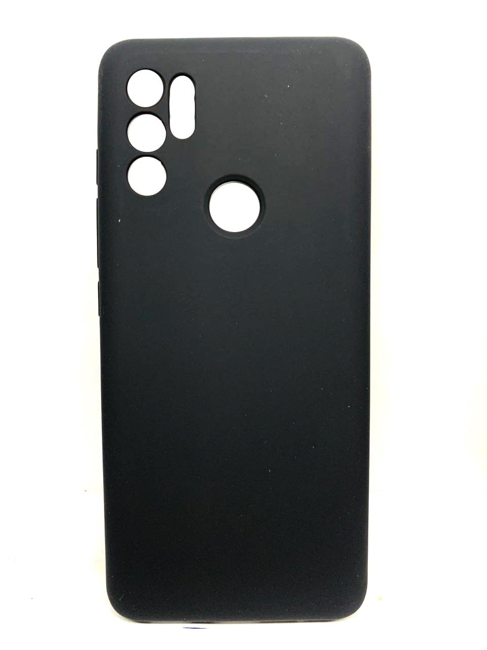 Silicone Case Full Camera для Moto G60s Black