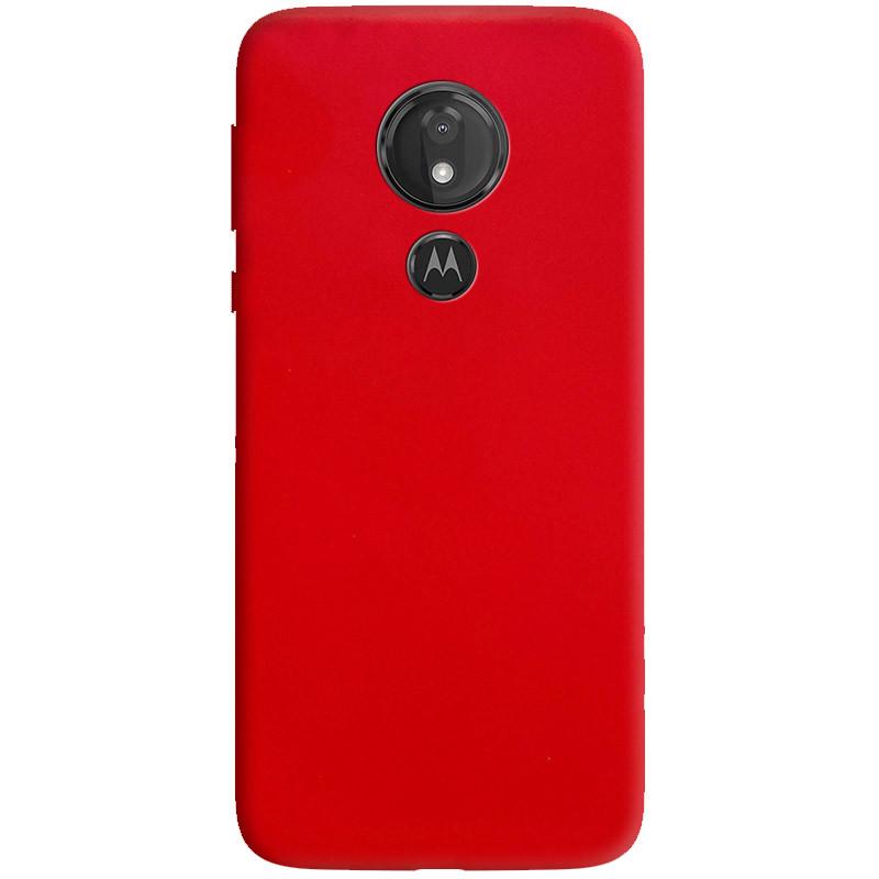 Накладка Candy для Moto G7 Play  червона