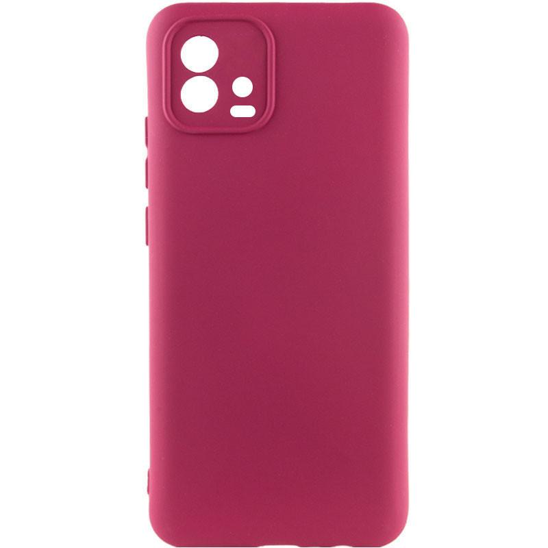 Full Silicone Case для MOTOROLA G72 (marsala)